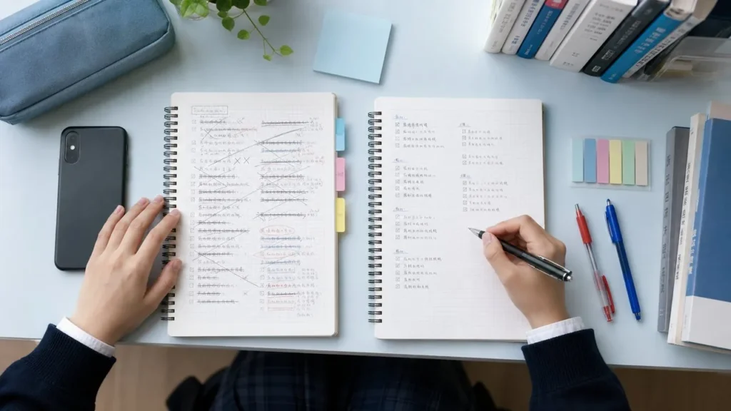 日東駒専の政治経済対策で最初に確認することを考える受験学習のイメージ